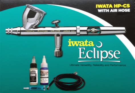 Iwata Eclipse Hp Cs Airbrush With Air Hose