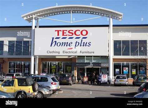 A Tesco Home Plus Store On A Retail Park In Nottingham England Uk