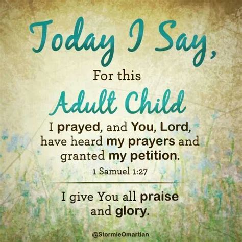 Prayer For My Adult Children Churchgistscom