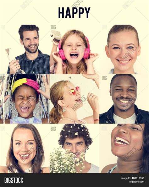 Collage People Smiling Image And Photo Free Trial Bigstock