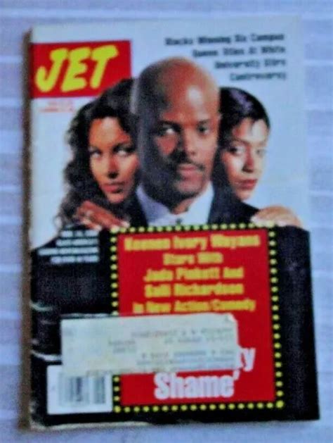 Vintage Magazine Jet Nov 1994 Keenen Ivory Wayans Jada Pinkett