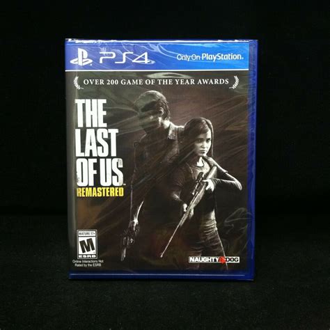 The Last Of Us Remastered Ps4 Playstation 4 Original Cover Brand