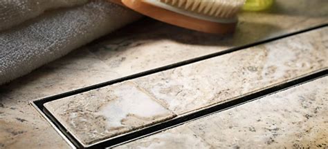 The primary goal of the shower base is to create a sloped floor angled toward the drain so the waste water flows efficiently into the pipes. ACO Tiled Shower Channel Drainage Empty Tile Grating 700mm ...