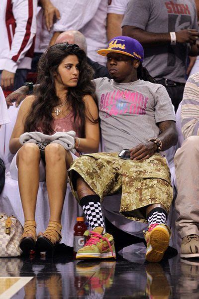 Lil Wayne Courts New Girlfriend At Heat Vs Bulls Game