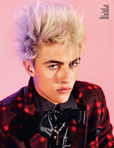 Lucky Blue Smith Channels Billy Idol For Numéro Homme Berlin The