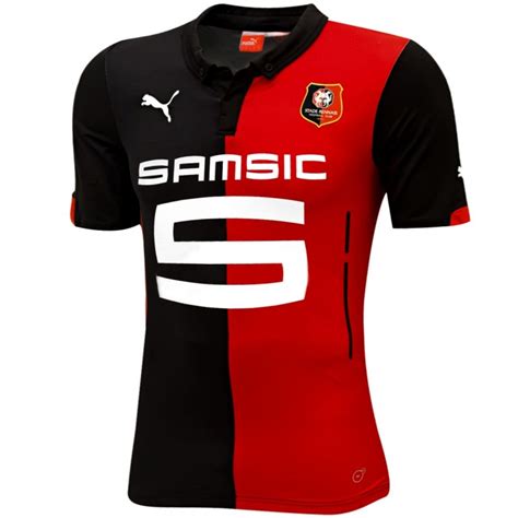 stad ʁɛnɛ), commonly referred to as stade rennais fc, stade rennais, rennes, or simply srfc. Stade Rennais Home football shirt 2014/15 - Puma ...