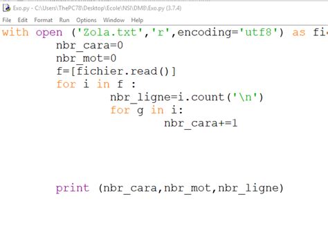 Compter Le Nombre De Caractère Python - Communauté MCMS
