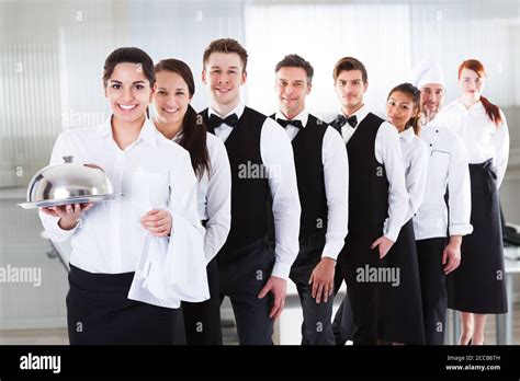 Diverse Hotel Staff And Hospitality Employee Group Stock Photo Alamy