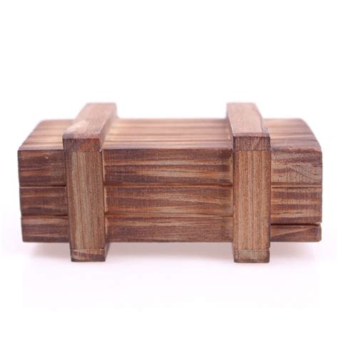 Lim 10piece Magic Wooden Puzzle Box Puzzle Wooden Secret Trick