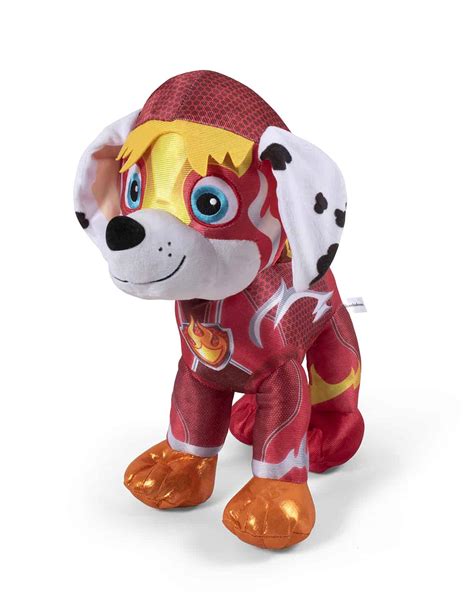 Marshall Plush Paw Patrol Mighty Pups Super Paws Nickelodeon Soft Toy