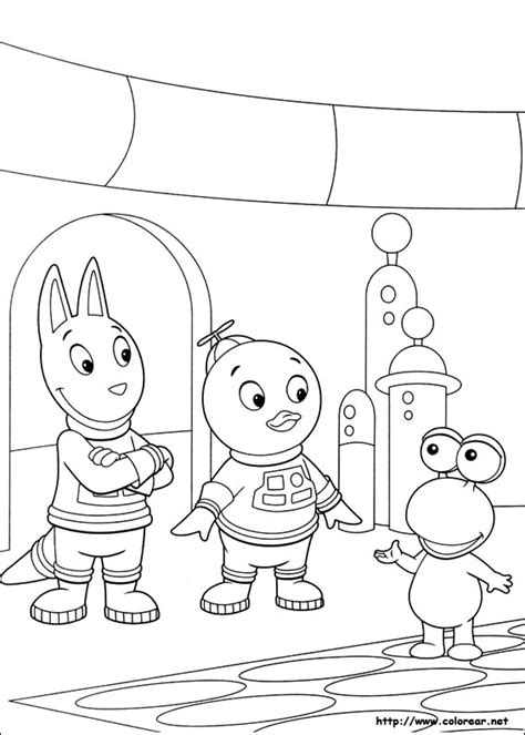 13 Backyardigans Coloring Pages Printable Print Color Craft Sketch