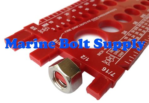 Marine Bolt Supply Nut Bolt And Screw Gauge Standard And Metric Coarse