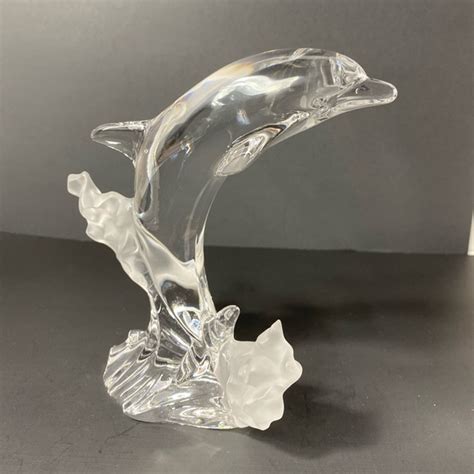 Lenox Accents Lenox Fine Crystal Dolphin Figurine 994 Poshmark