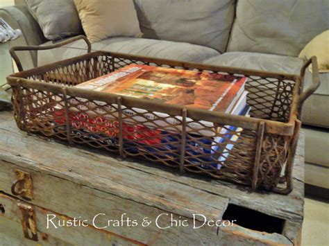 Flea Market Junk For Your Coffee Table Decor Rustic Crafts And Chic Decor