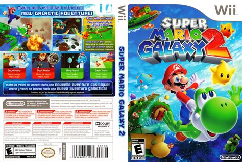 Super Mario Galaxy 2 Nintendo Wii Game Covers Super Mario Galaxy 2
