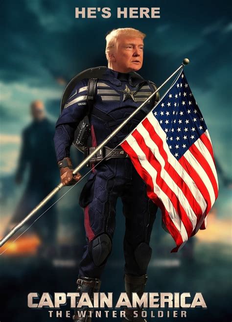 Trump Captain America 2020 Flag 3x5ft Make America Great Again