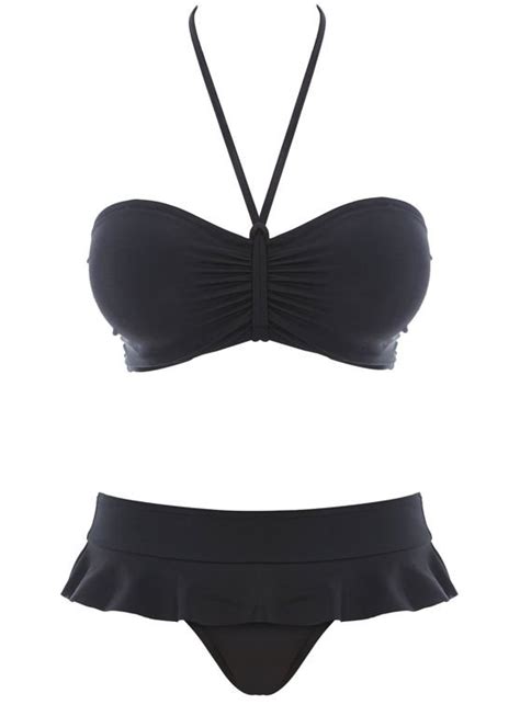 Biustonosz Kąpielowy Freya Remix As3944blk Uw Padded Bandeau Bikini Top