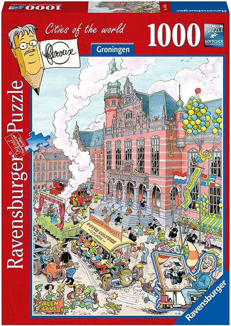 Ravensburger Fleroux Cities Groningen Netherlands Jigsaw Puzzle 100