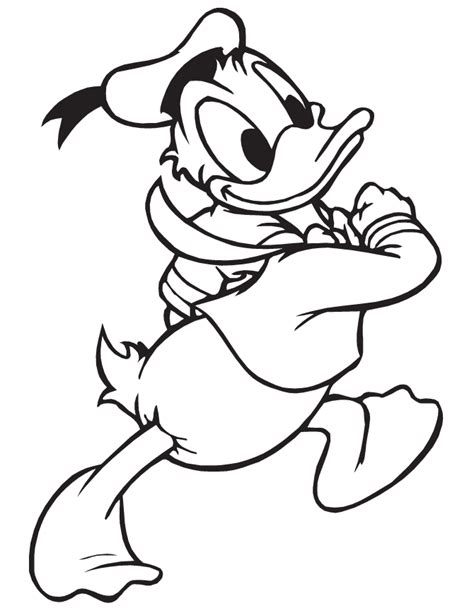 Shortly after his first appearance on tv, he translators used to get a template for each bubble where the lines were drawn in. Donald Duck Line Drawing - ClipArt Best