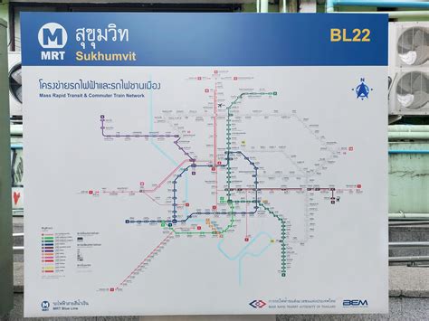 Bangkok Mass Transit System - A guide to the BTS / MRT / ARL / SRT