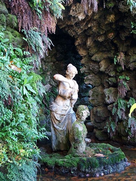 53 Best Grotto Images On Pinterest Gardens Garden Statues And