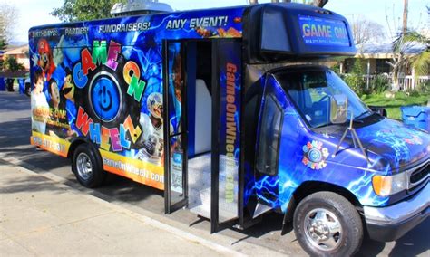 See photos, videos and verified reviews from real clients. Party on a Video-Gaming Bus - Game on Wheelz | Groupon