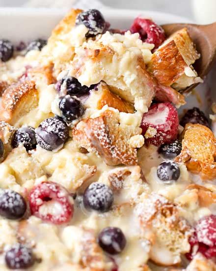 Berry Croissant Bake Breakfast Casserole Make Ahead The Chunky Chef