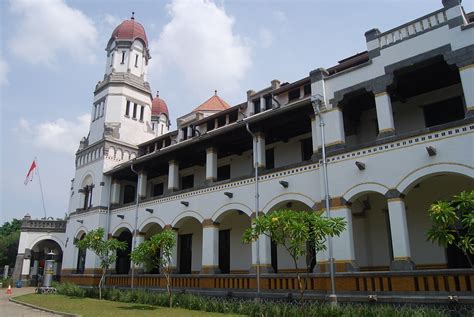 Lawang Sewu The Dutch Heritage In Central Java Indonesia Known As A