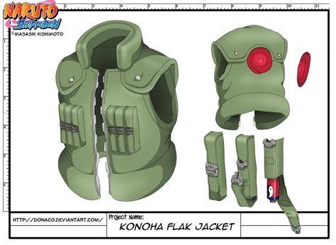 Konoha Flak Jacket By Donaco On Deviantart Artofit