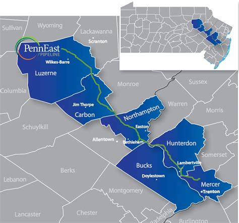 Pa Environment Digest Blog Penneast Natural Gas Pipeline Seeks Ferc