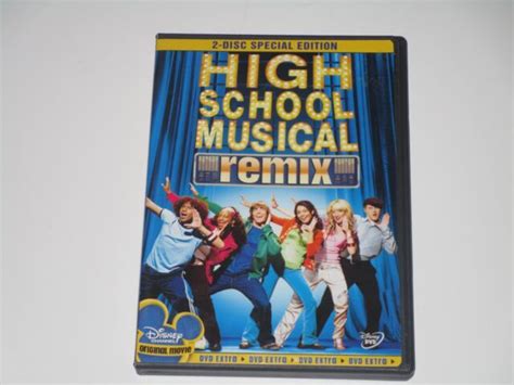 High School Musical Dvd 2006 2 Disc Set Remix Edition Ebay