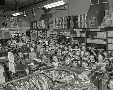 Shorpy Historical Picture Archive Back To School 1950 High