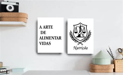 placa Quadro para escritório DE NUTRIÇÃO NUTRICIONISTA no Elo7 Enjoy