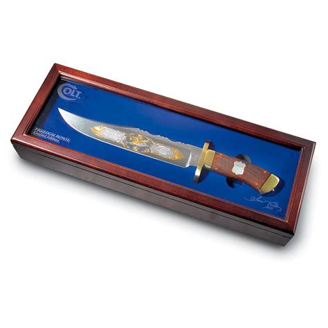 Colt Limited Edition Freedom Bowie Knife With Display Case 86893