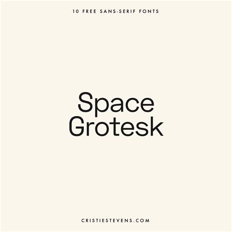 10 Free Sans Serif Fonts For Your Next Branding Project Artofit