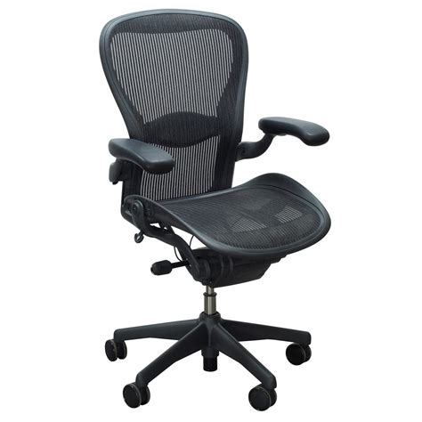 Aeron chair sizes can be a little confusing, but with this article, you'll get a good grasp as to that the sizes are for. Herman Miller Aeron Used Size C Task Chair, Carbon | National Office Interiors and Liquidators