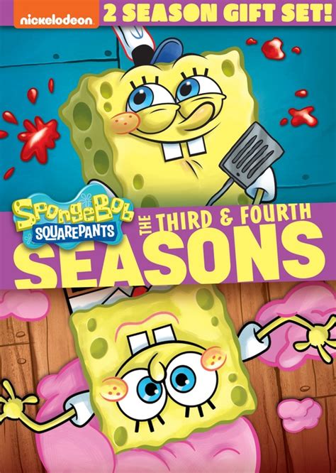 Spongebob Squarepants Seasons 3 4 Dvd Best Buy