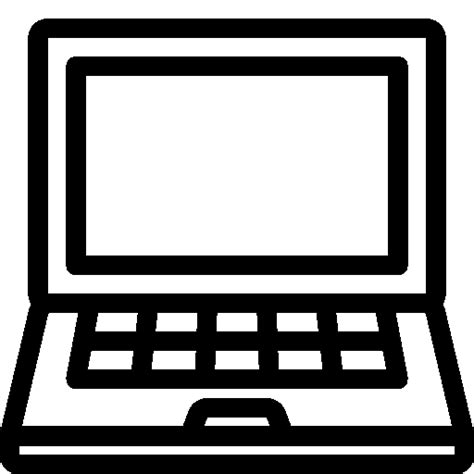 Laptop Png Black And White Transparent Laptop Black And Whitepng
