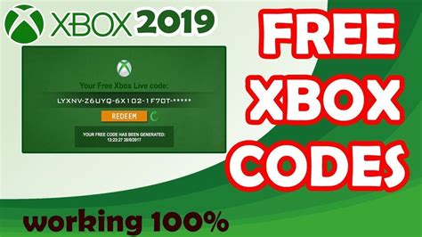 Free Xbox T Cards Codes Xbox Codes Live Xbox Game