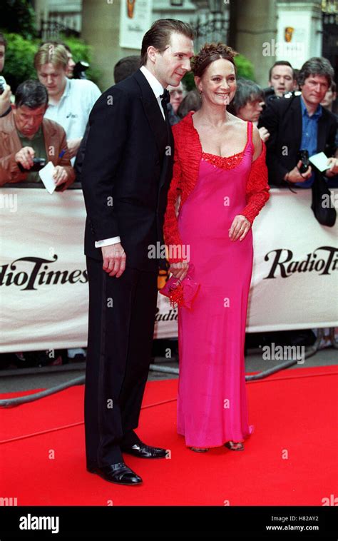 Ralph Fiennes Francesca Annis London England 21 May 2000 Stock Photo