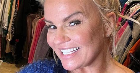 Kerry Katona Praised As She Strips Off To Her Underwear For Workout