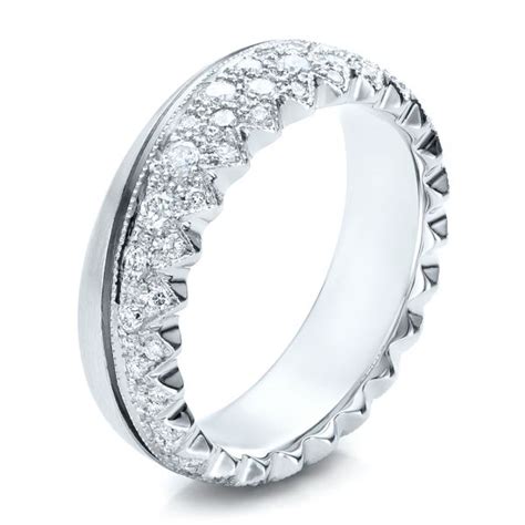Womens Pave Diamond Wedding Band 100838 Seattle Bellevue Joseph Jewelry