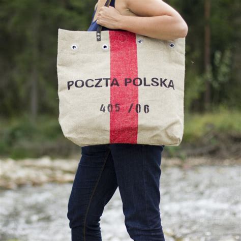 Poczta polska jest polskim opertatorem usług pocztowych. Torba Duża - Poczta Polska - Torebki - DecoBazaar