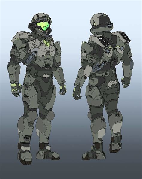 Buck Armor Design Daniel Chavez Halo Armor Concept Art World Halo 5