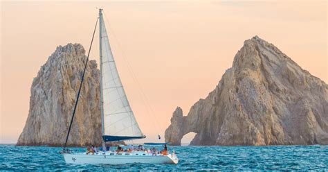 Cabo Luxury Sunset Sailing Adventure Com Open Bar Getyourguide