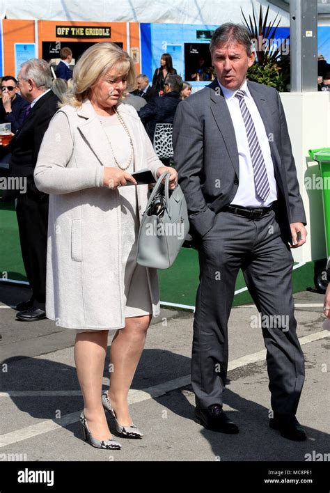 Bryan Robson Right And Wife Denise Brindley Arrive For The Grand