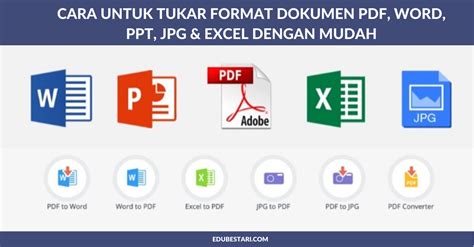 Untuk mengekstrak semua teks daripada fail, ocr diperlukan. Cara Tukar Format Dokumen PDF, Word, PPT, JPG & Excel ...