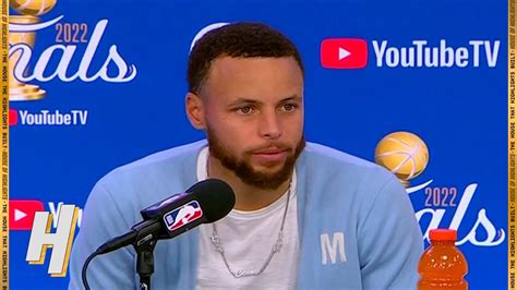 Stephen Curry Postgame Interview Game 3 Warriors Vs Celtics 2022 Nba Finals Youtube
