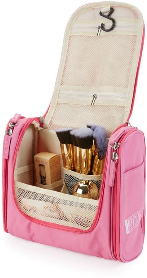 Shein Double Zipper Makeup Bag Makeup Travel Case Makeup Bags Travel Travel Cosmetic Bags