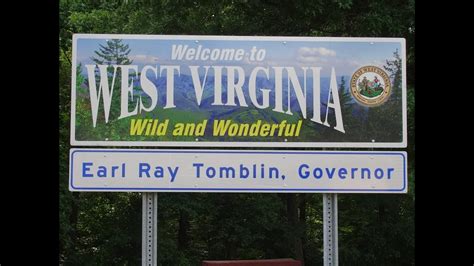 Almost Heaven East On Interstate 64 To West Virginia Welcome Center At